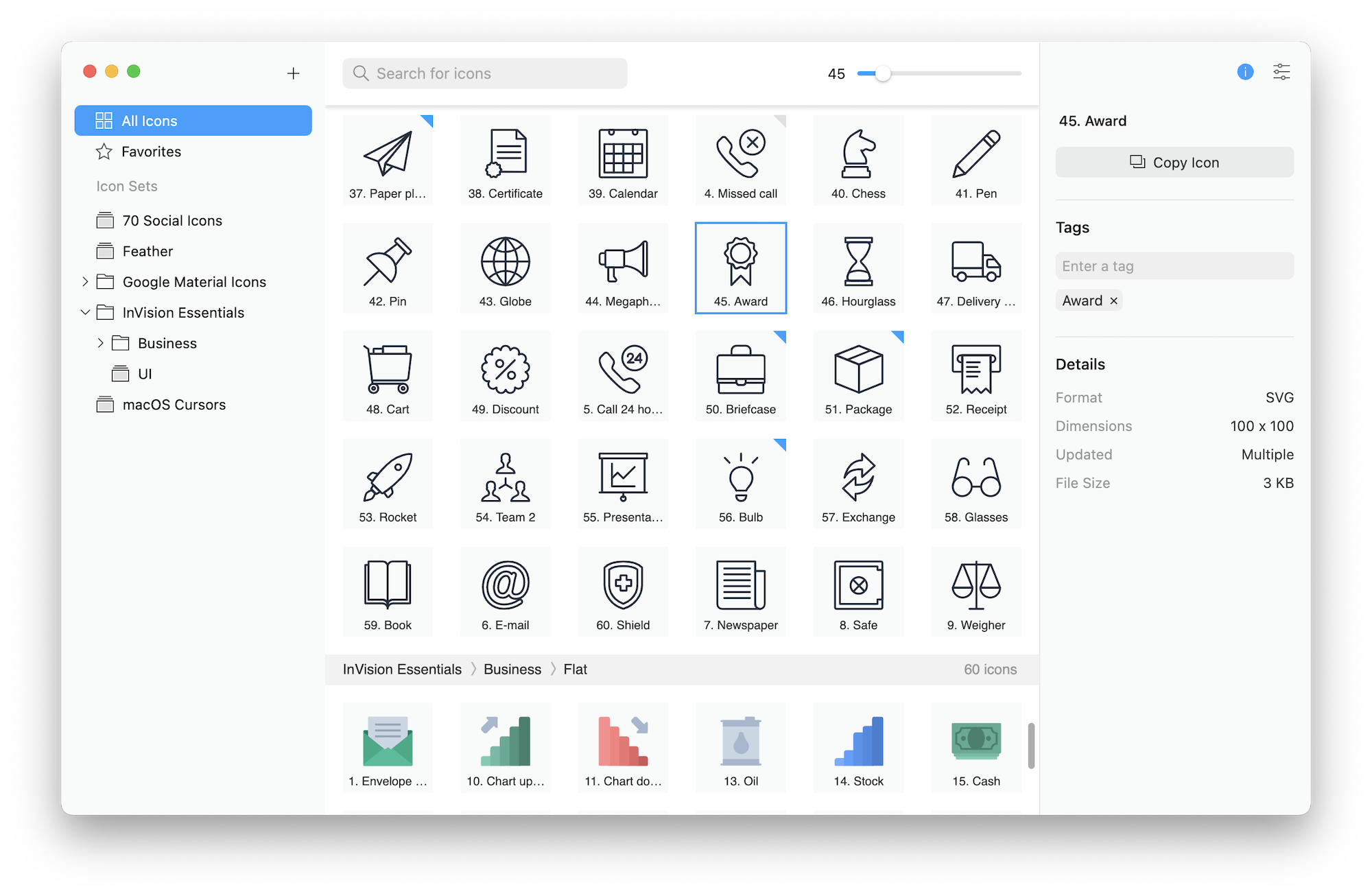 dropbox mac icons